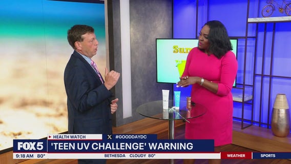 'Teen UV Challenge' Warning