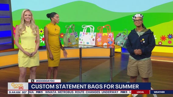 Custom statement bags for summer