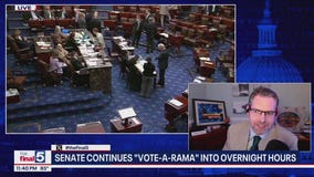 Senate burns the midnight oil on Trump's tax bill