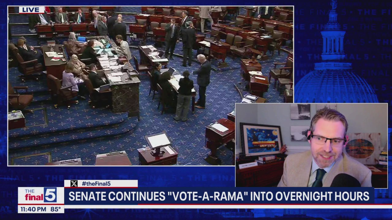 Senate burns the midnight oil on Trump's tax bill