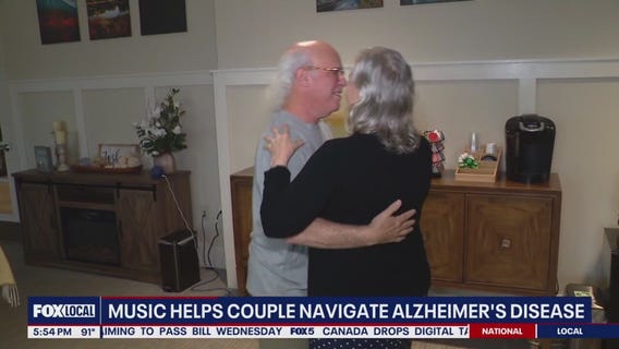 Music helps couple navigate Alzheimer's