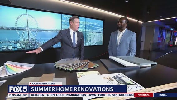 Summer renovation checklist