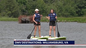 Paddle Boarding on the James River