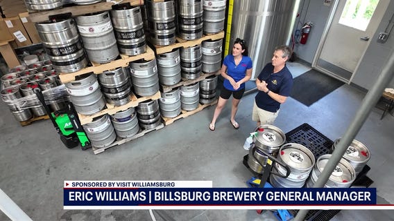 Brew with a view at Billsburg Brewery