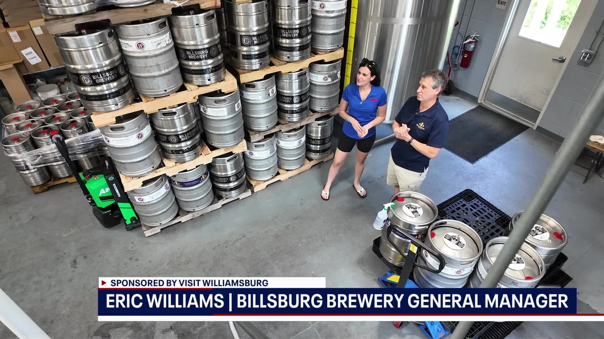 Brew with a view at Billsburg Brewery