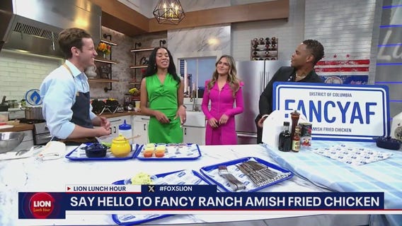 Fancy ranch Amish fried chicken