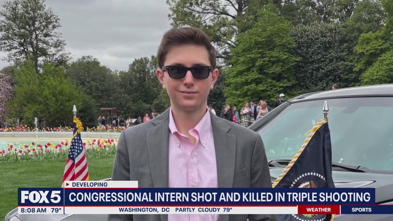 Congressional intern Eric Tarpinian-Jachym killed in DC shooting | FOX 5 DC