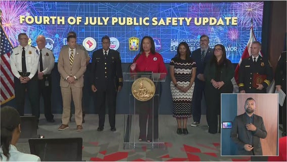 DC Mayor Muriel Bowser holds 4th of July public safety Presser