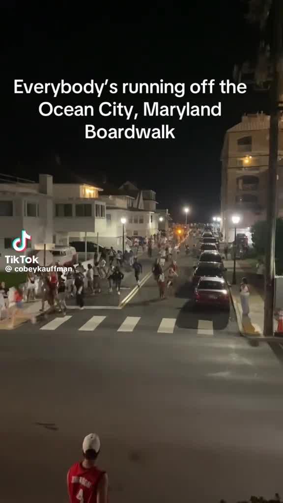 Confusion in OCMD after fireworks shot into crowd