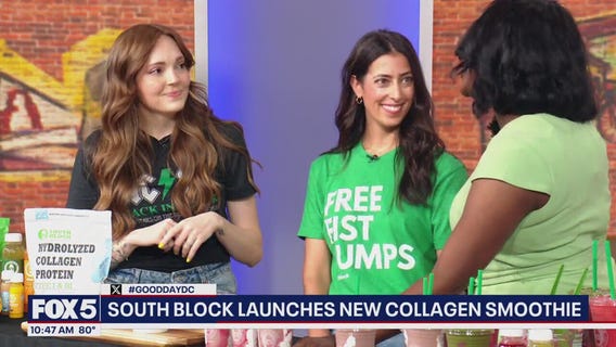 New collagen protein smoothie at South Block