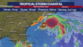 Weekend Forecast: Tropical Storm Chantal to bring rain to DMV