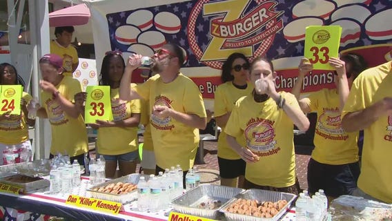 Z-Burger eating Championship
