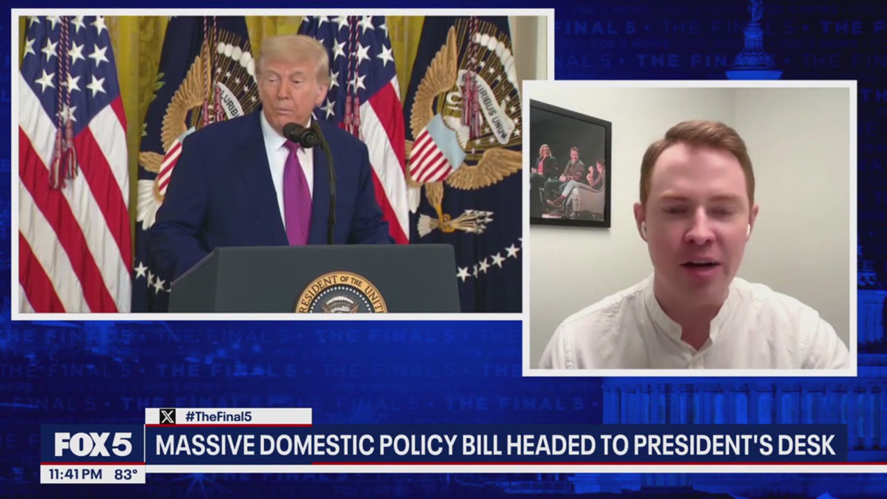 House passes Trump's signature bill, hands POTUS a big win