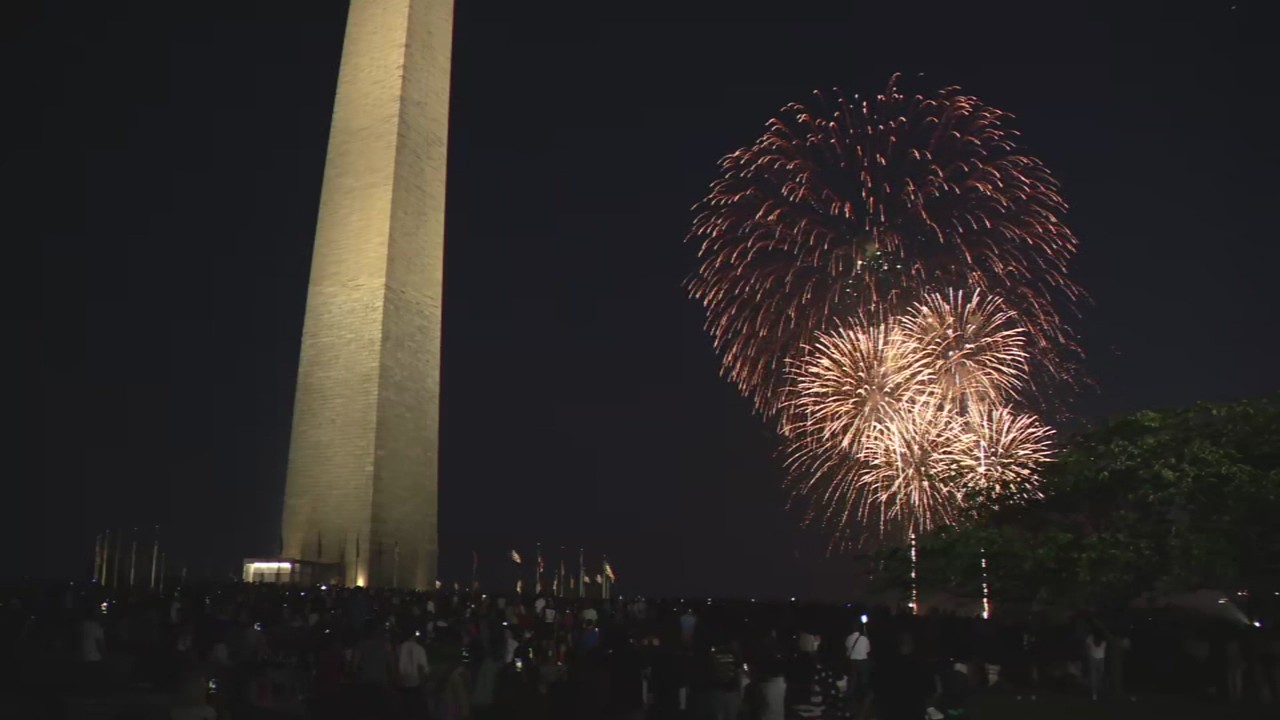 FULL: July 4th Fireworks Show from Washington DC