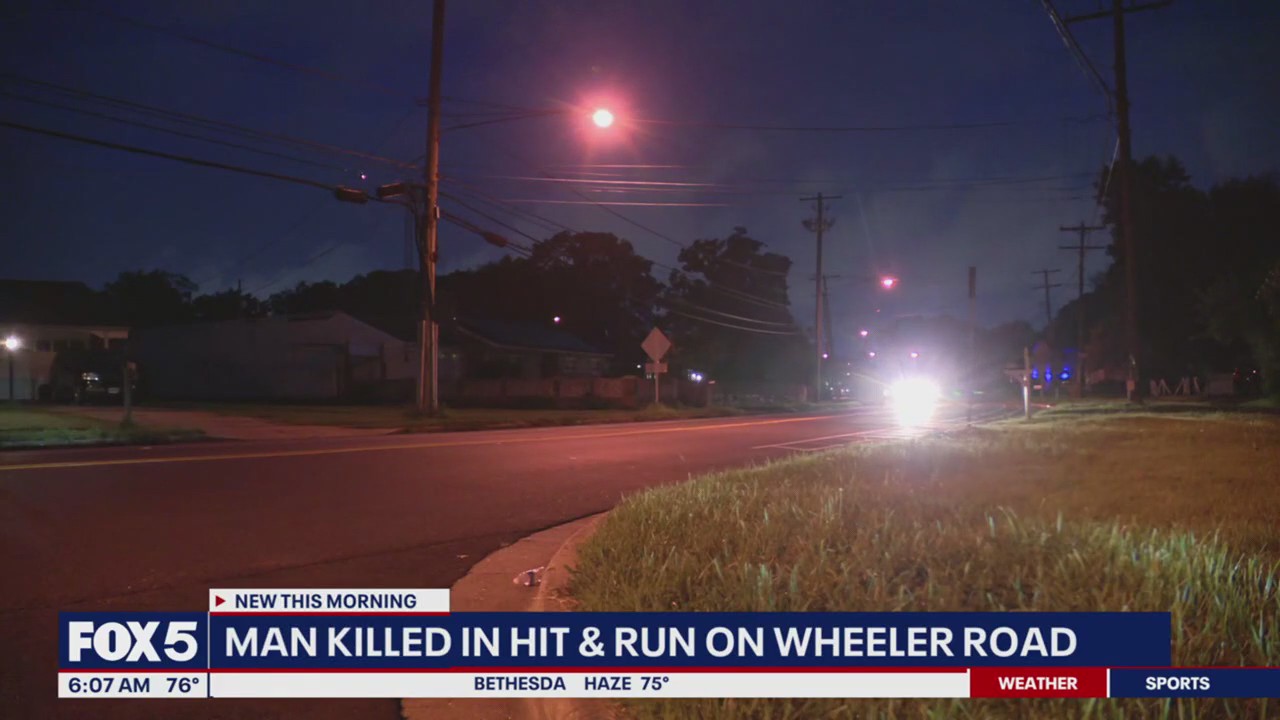 Deadly hit-and-run under investigation in Prince George?s County | FOX 5 DC