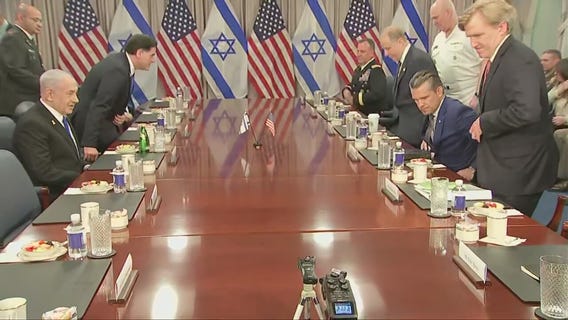 Pete Hegseth meets with Israel PM Netanyahu on Iran conflict