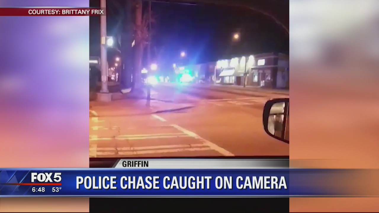 Griffin Police chase caught on camera | FOX 5 Atlanta