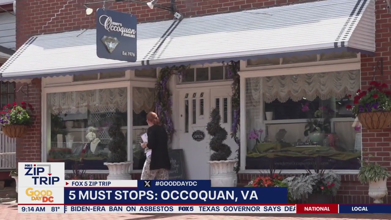 5 Must Stops: Occoquan, VA