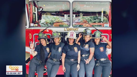 All-female crew staffs DC Fire and EMS Truck Co. 10