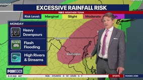 DC weather: Slow moving downpours could lead to flooding concerns