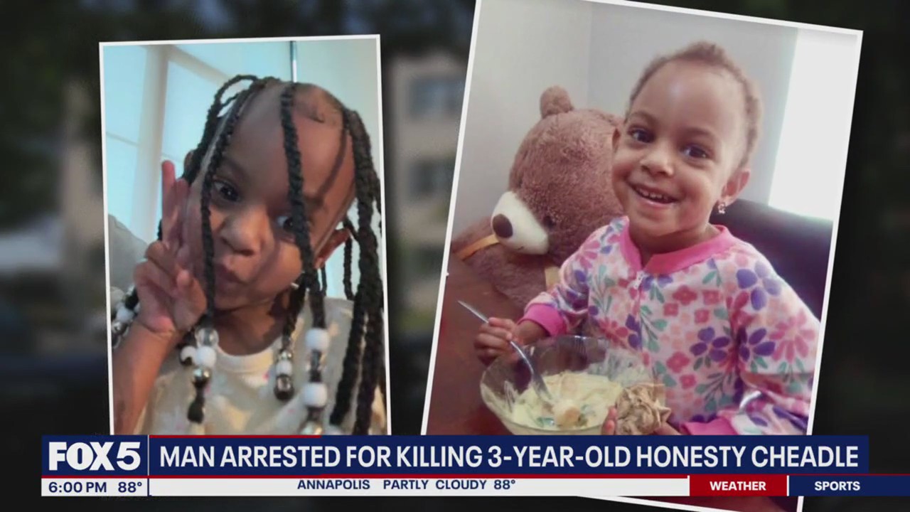 DC police arrest suspect in murder of 3-year-old girl | FOX 5 DC