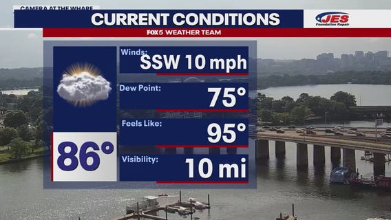 DMV Weather: Strong scattered storms Monday