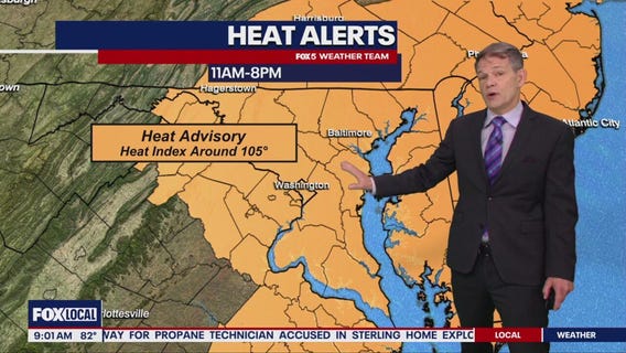 Heat Advisory: Dangerously hot, humid temps Thursday