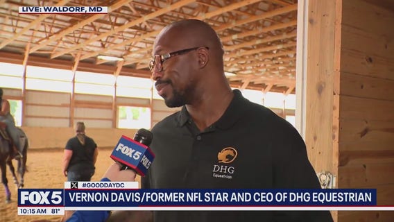 Vernon Davis: Equestrian and mental health advocate
