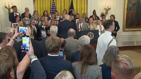 President Donald Trump signs the "HALT Fentanyl" act into law