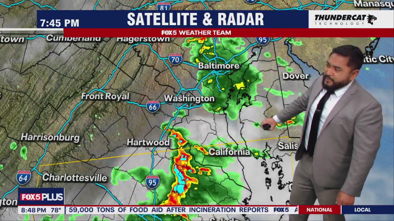 DC weather: Severe storms roll through DMV