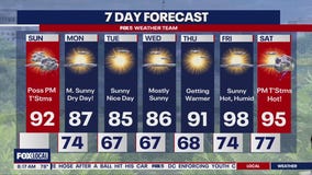 High temps and humidity across DC region