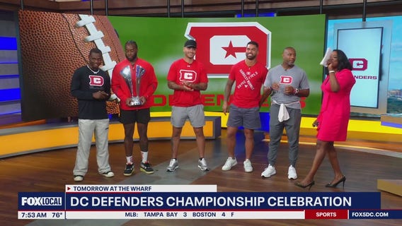 DC Defenders Championship Celebration