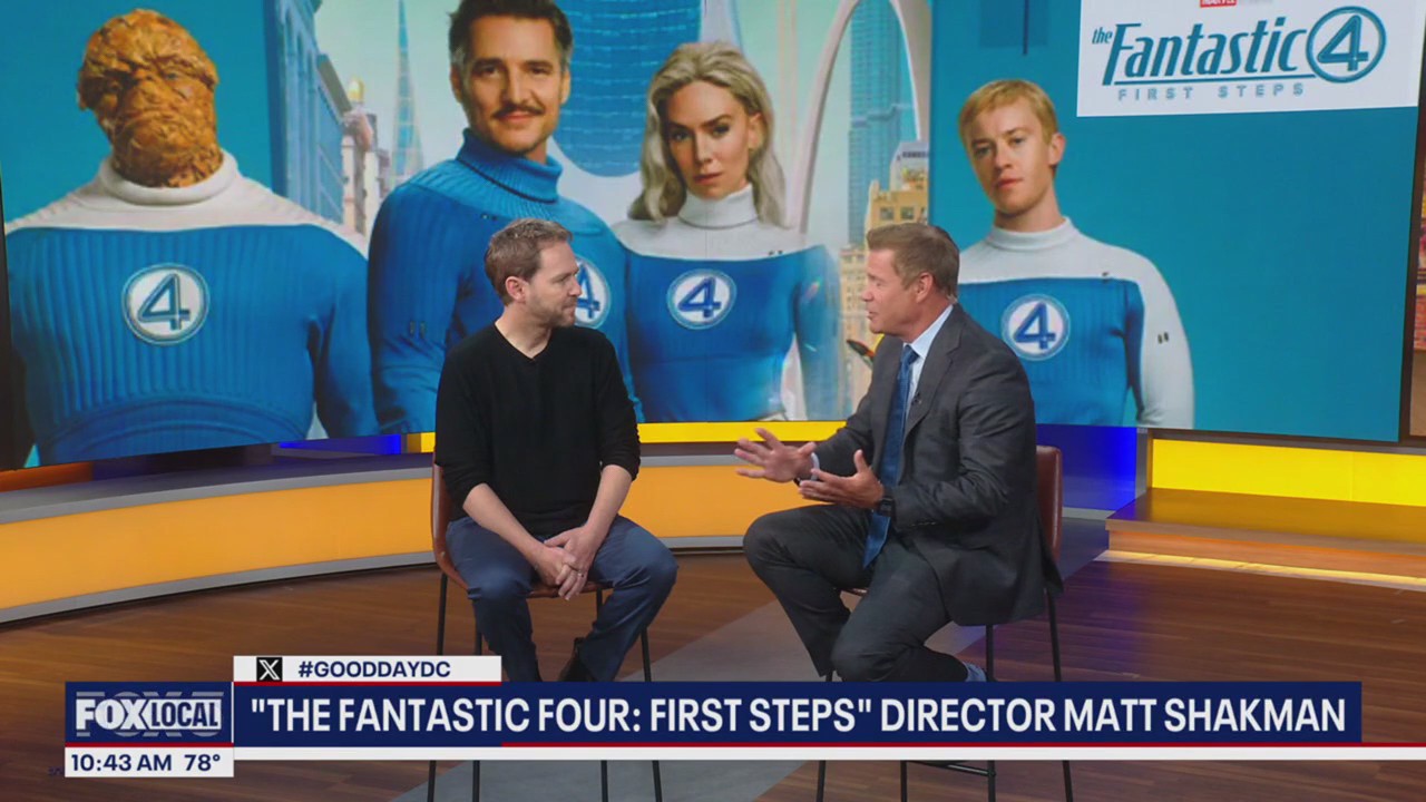 FOX 5 exclusive interview with "Fantastic Four: First Steps" Director Matt Shakman