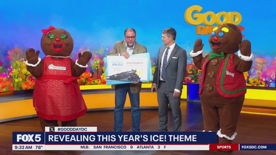 2025 Christmas at Gaylord National ICE! theme