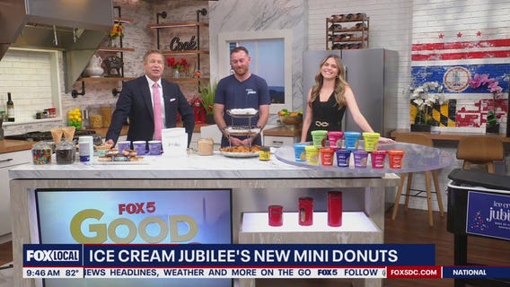 Ice Cream Jubilee's new mini donuts