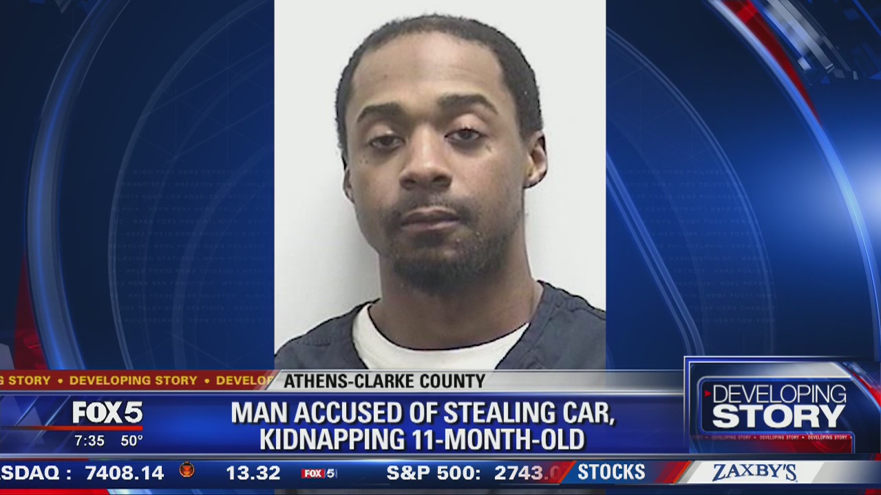 Man accused of stealing car, kidnapping baby | FOX 5 Atlanta