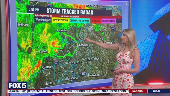 Severe storms hit DMV