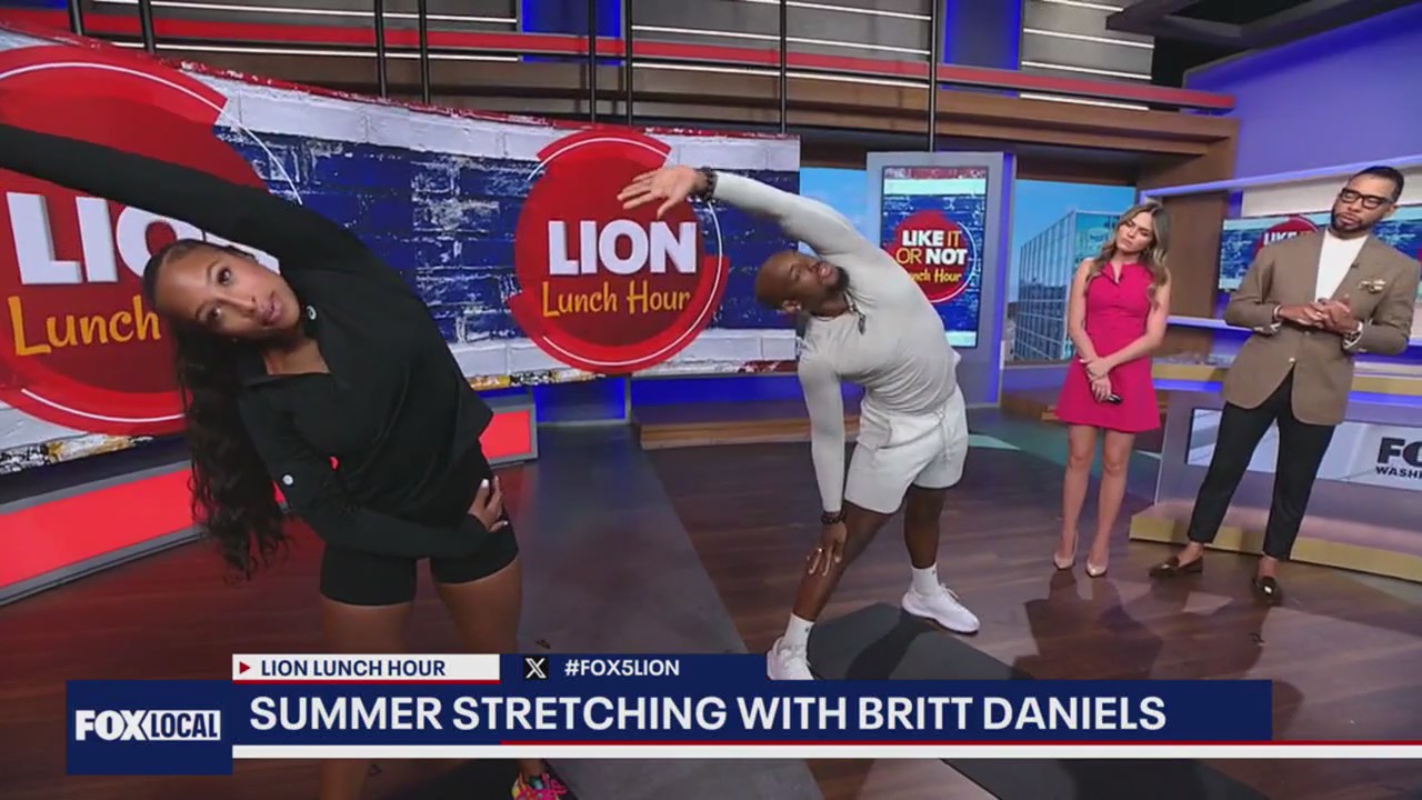 Summer stretching with Britt Daniels