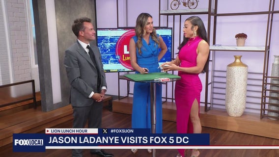 Jason Ladanye visits Fox 5 DC