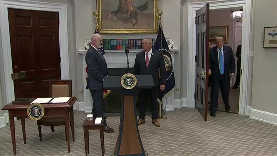 President Donald Trump signs Veteran Affairs Home Loan Bill