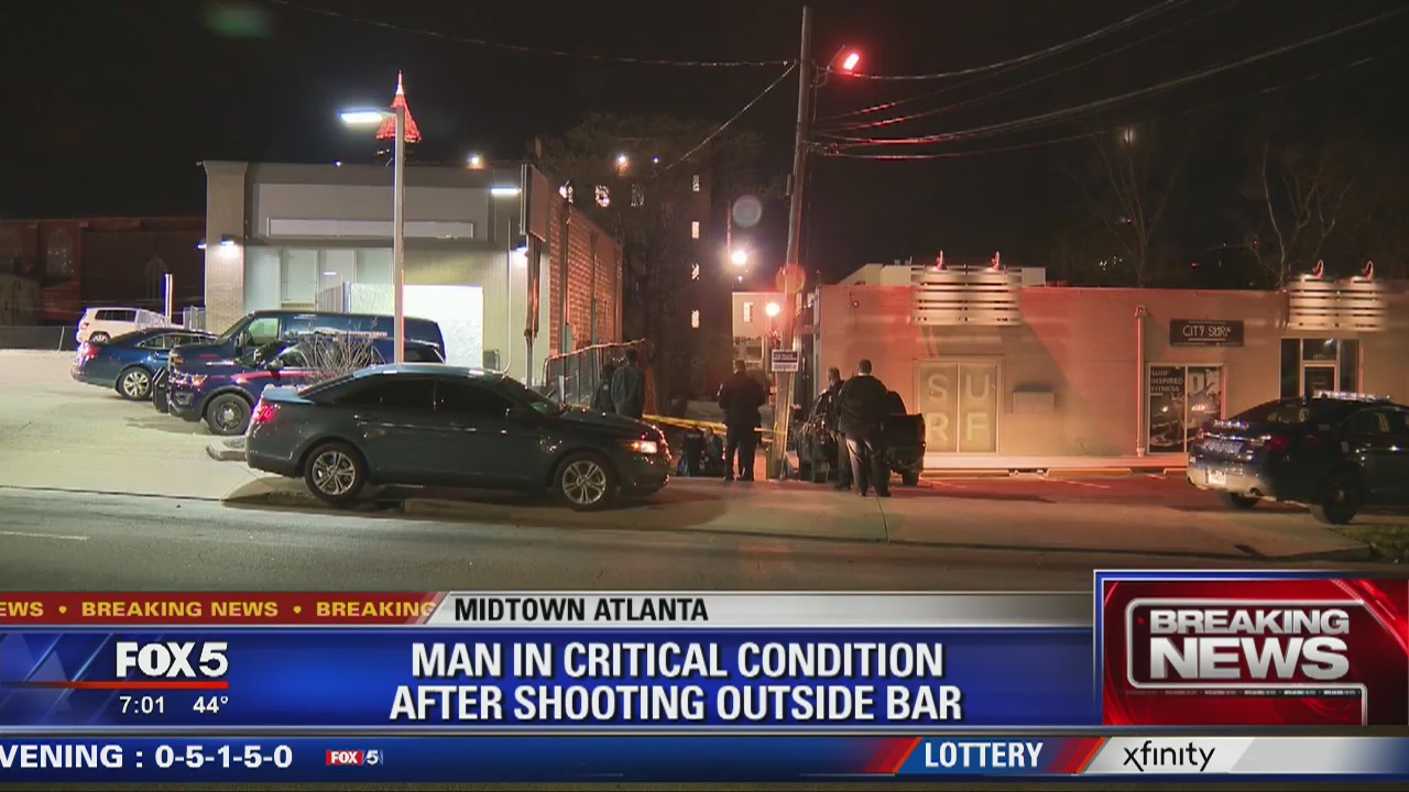 Man in critical condition after shooting in Midtown | FOX 5 Atlanta