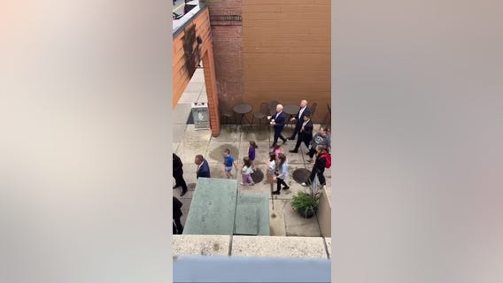 Biden spotted at ice cream shop in Bethesda