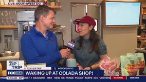 Zip Trip to The Wharf: Waking up at Colada Shop