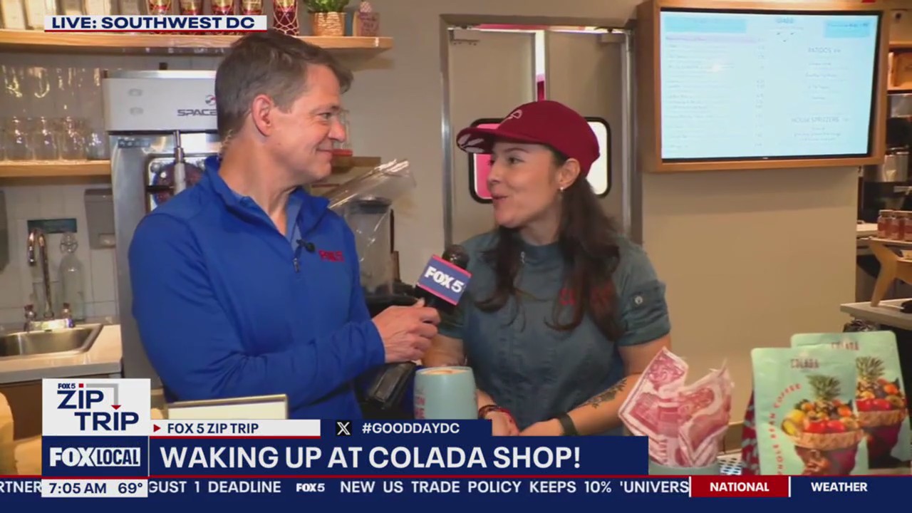 Zip Trip to The Wharf: Waking up at Colada Shop