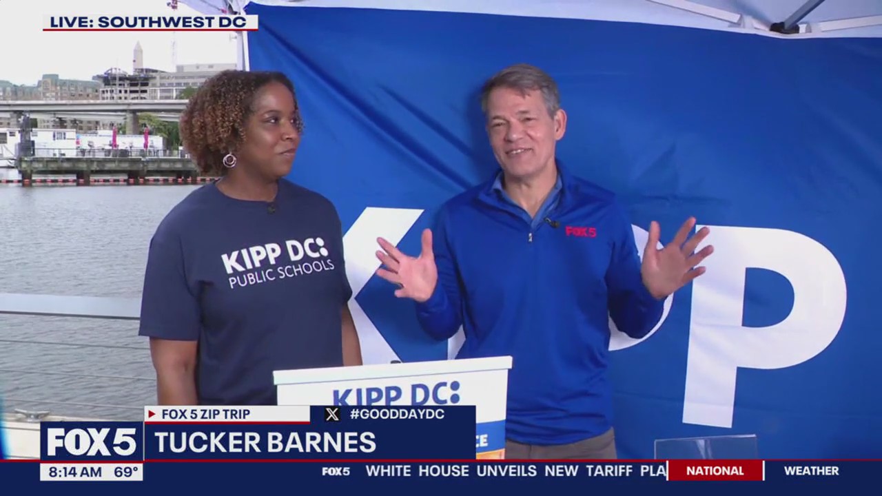 Zip Trip to The Wharf: Back to school with KIPP DC