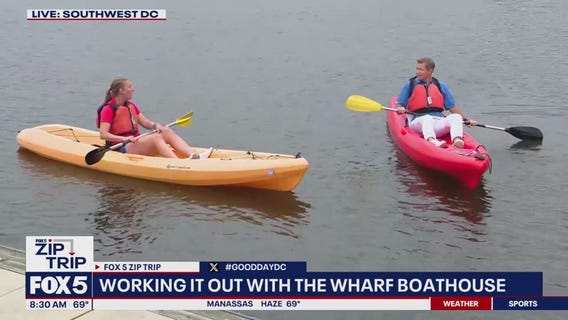 Zip Trip to The Wharf: Fitness Friday