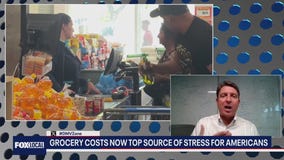 Grocery prices rises to top source of stress for Americans