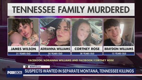 Murder suspects on the loose in Montana, Tennessee