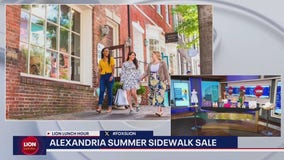 Alexandria summer sidewalk sale