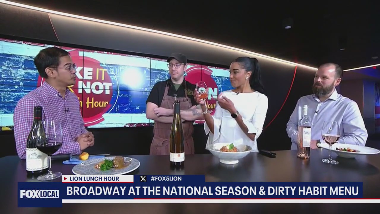 Broadway at the National & Dirty Habit Menu